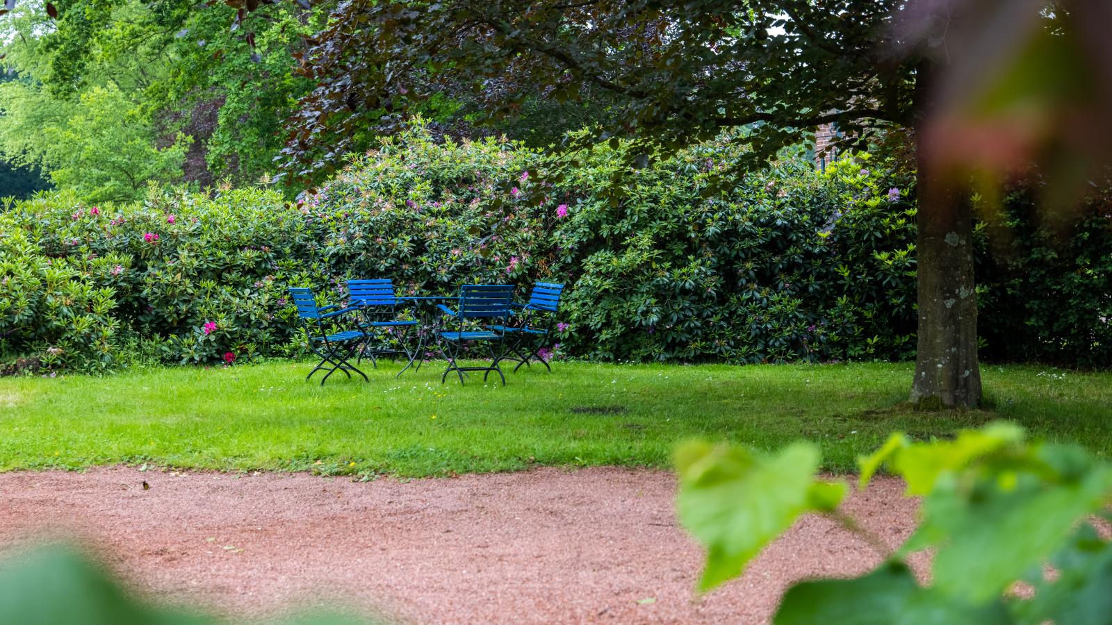 Wellnesshuisje Kalheupink-Tuinen zomer