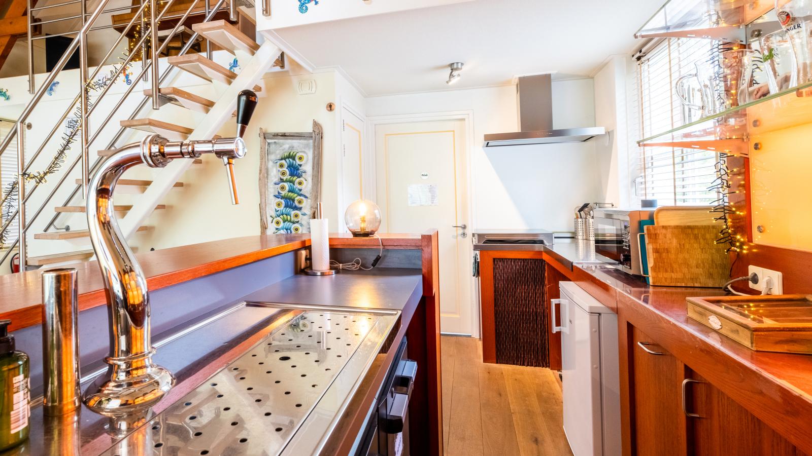 Wellnesshuisje Kalheupink-Kitchen