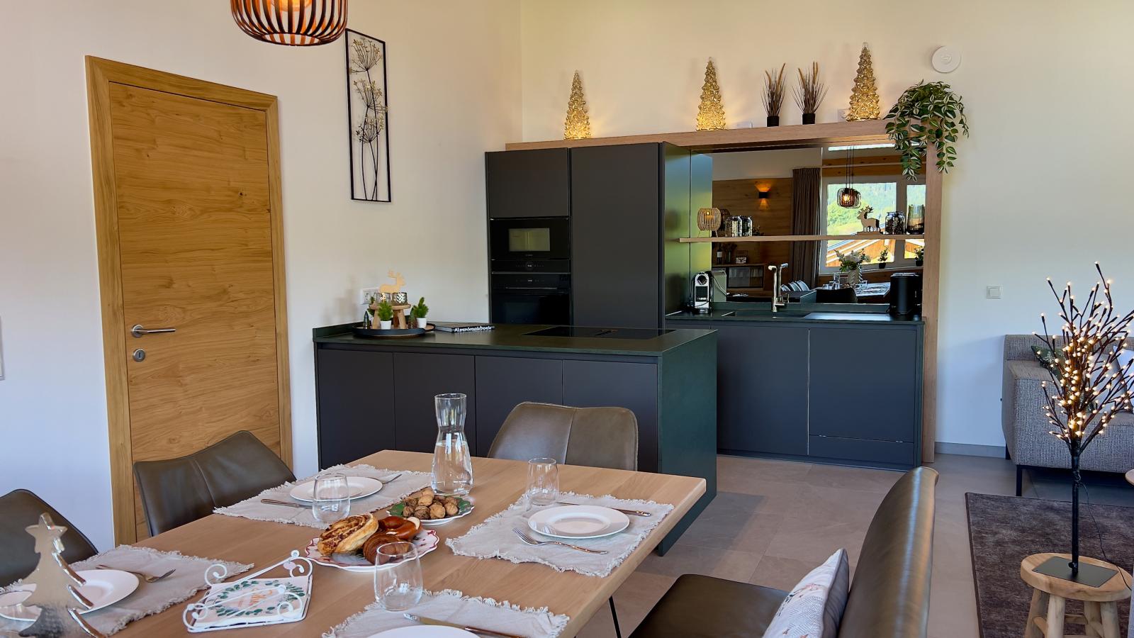 Almchalet Alpenglück-Salle à manger