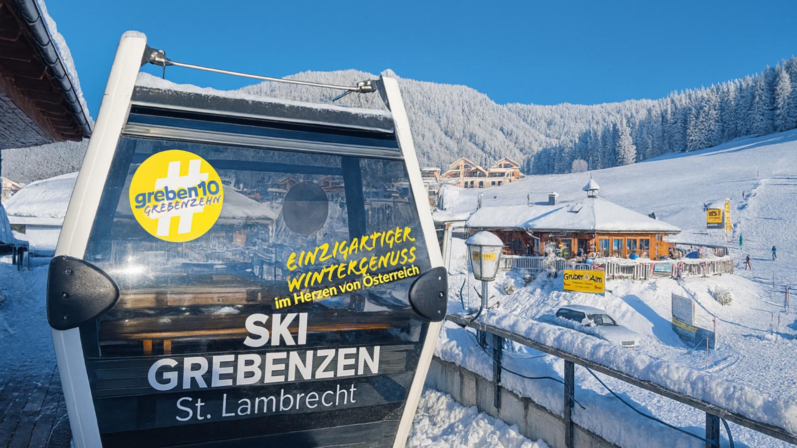 Almchalet Alpenglück-Gebiet Winter 5 km