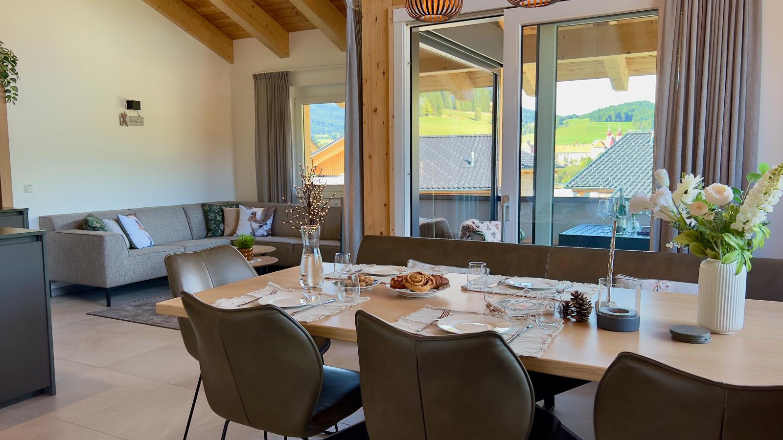 Almchalet Alpenglück-Salle à manger