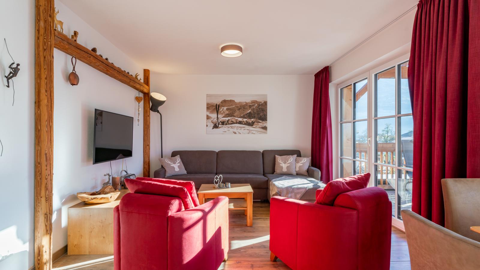 Tauern Suites Mitterwirt TOP 312-Woonkamer