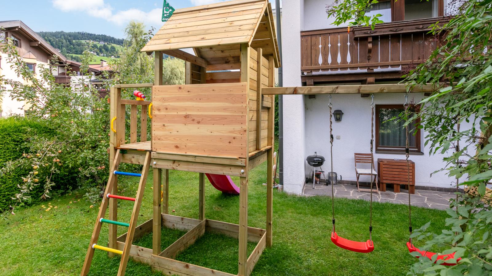 Residenz an der Ache-Tuinen zomer