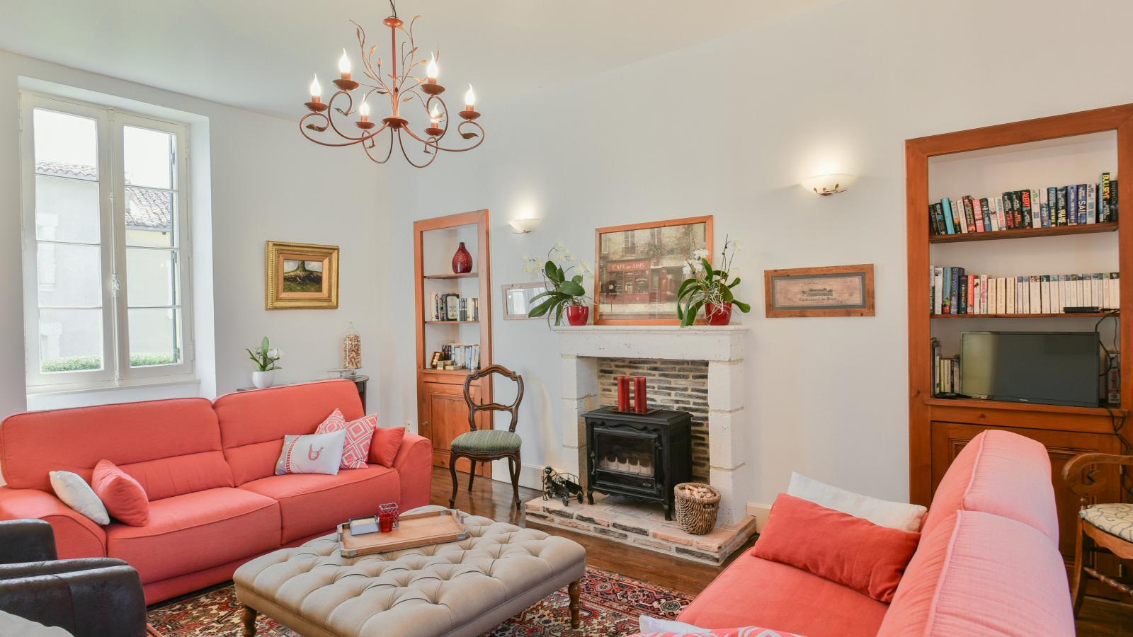 Gite Le Presbytère-Living room