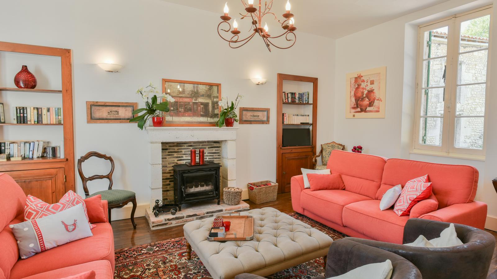 Gite Le Presbytère-Living room