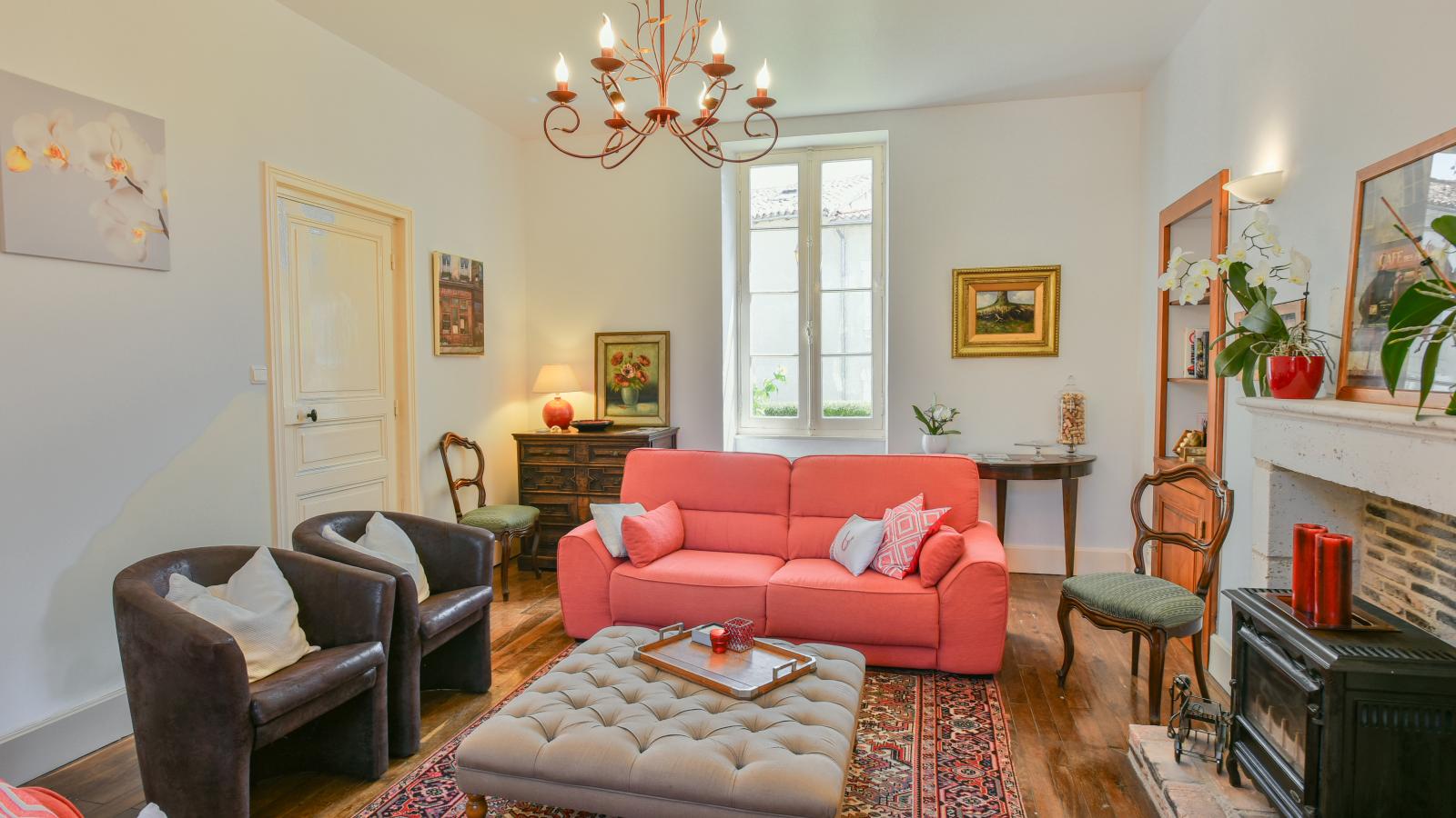 Gite Le Presbytère-Living room