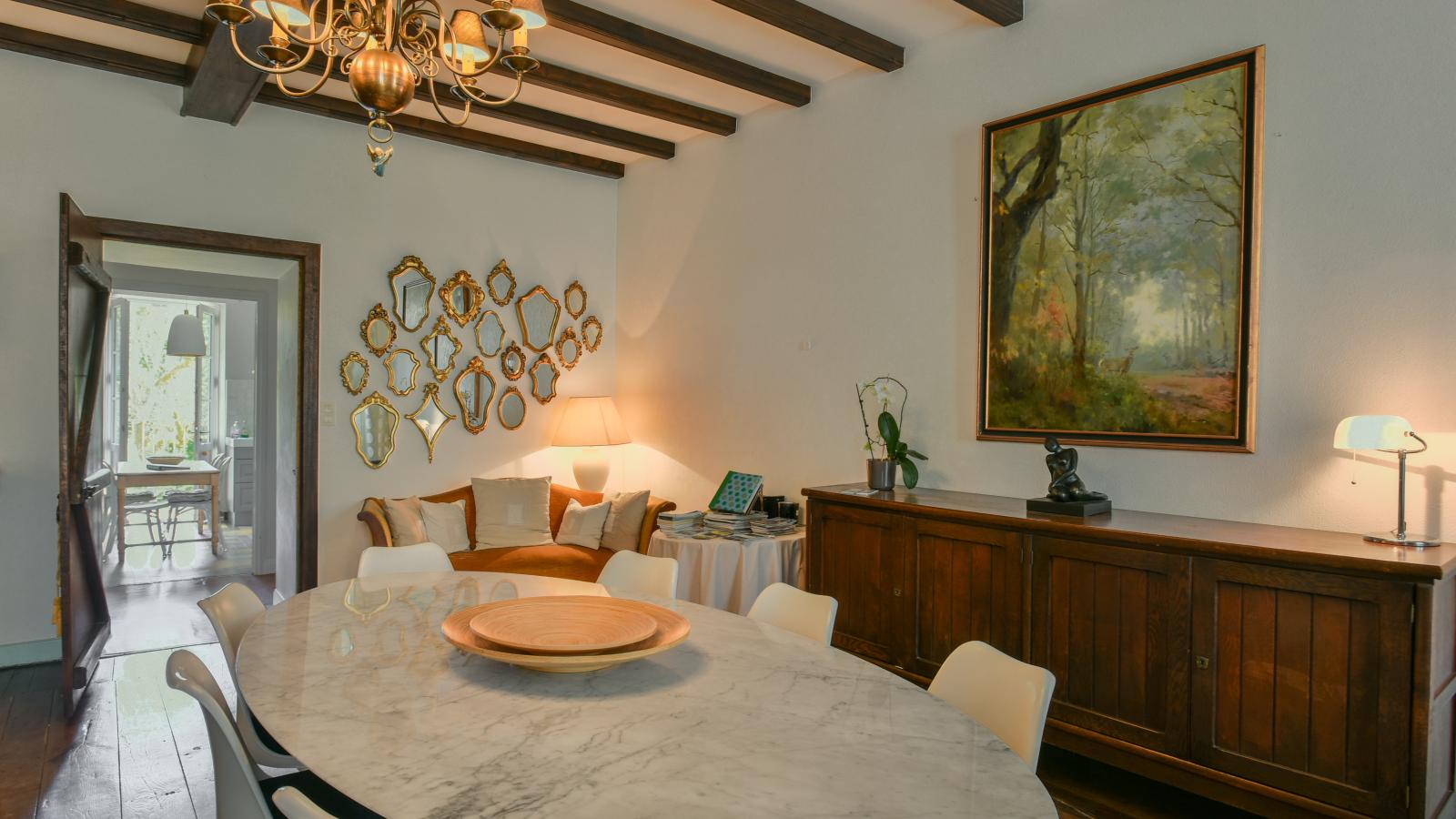Gite Le Presbytère-Dining room