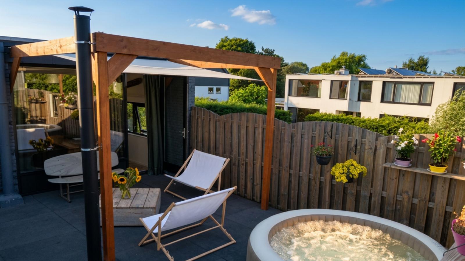 De Kaag Watersport Groepsaccommodatie - 80 pers - Terrasbalkon