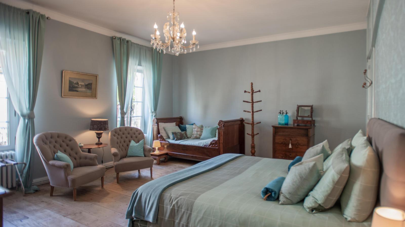 Gîtes de La Maison du Bonnesheur-Slaapkamer