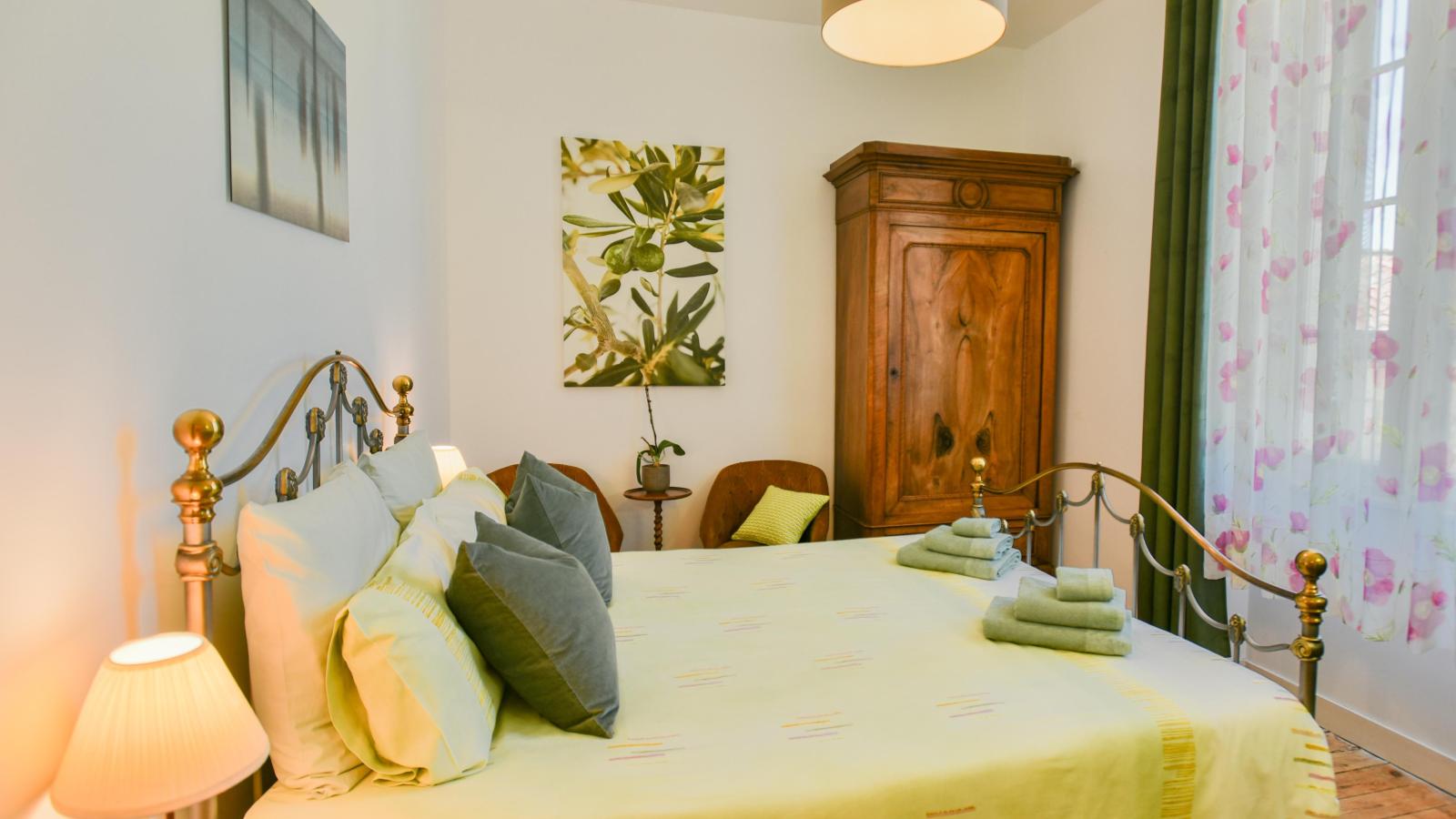 Gîtes de La Maison du Bonnesheur-Slaapkamer