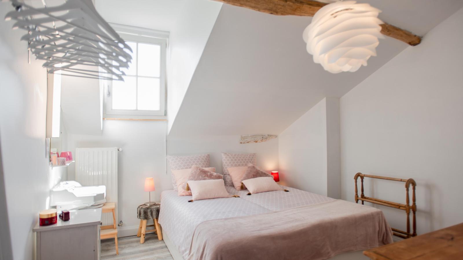 Gîtes de La Maison du Bonnesheur-Slaapkamer
