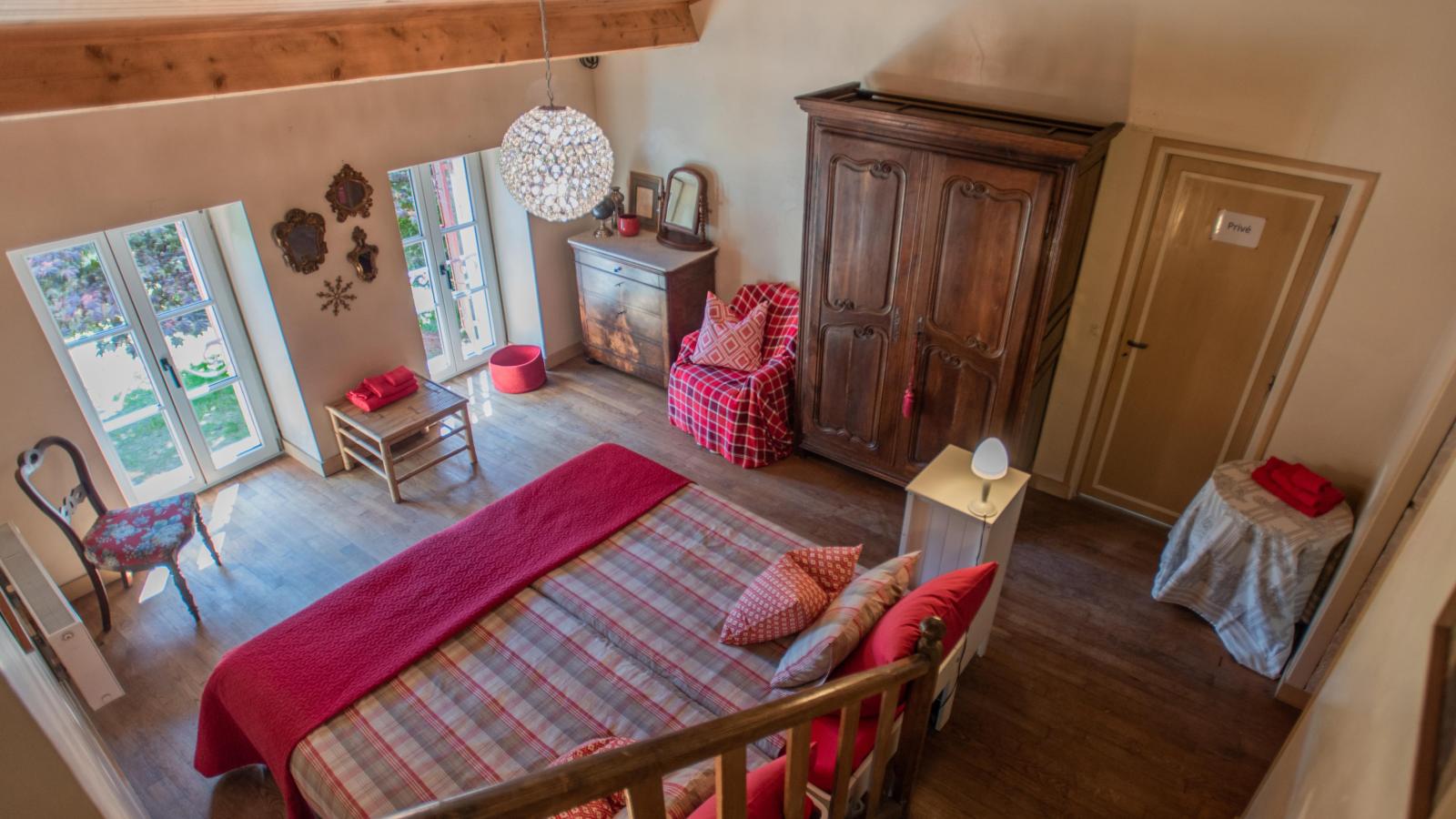 Gîtes de La Maison du Bonnesheur-Slaapkamer