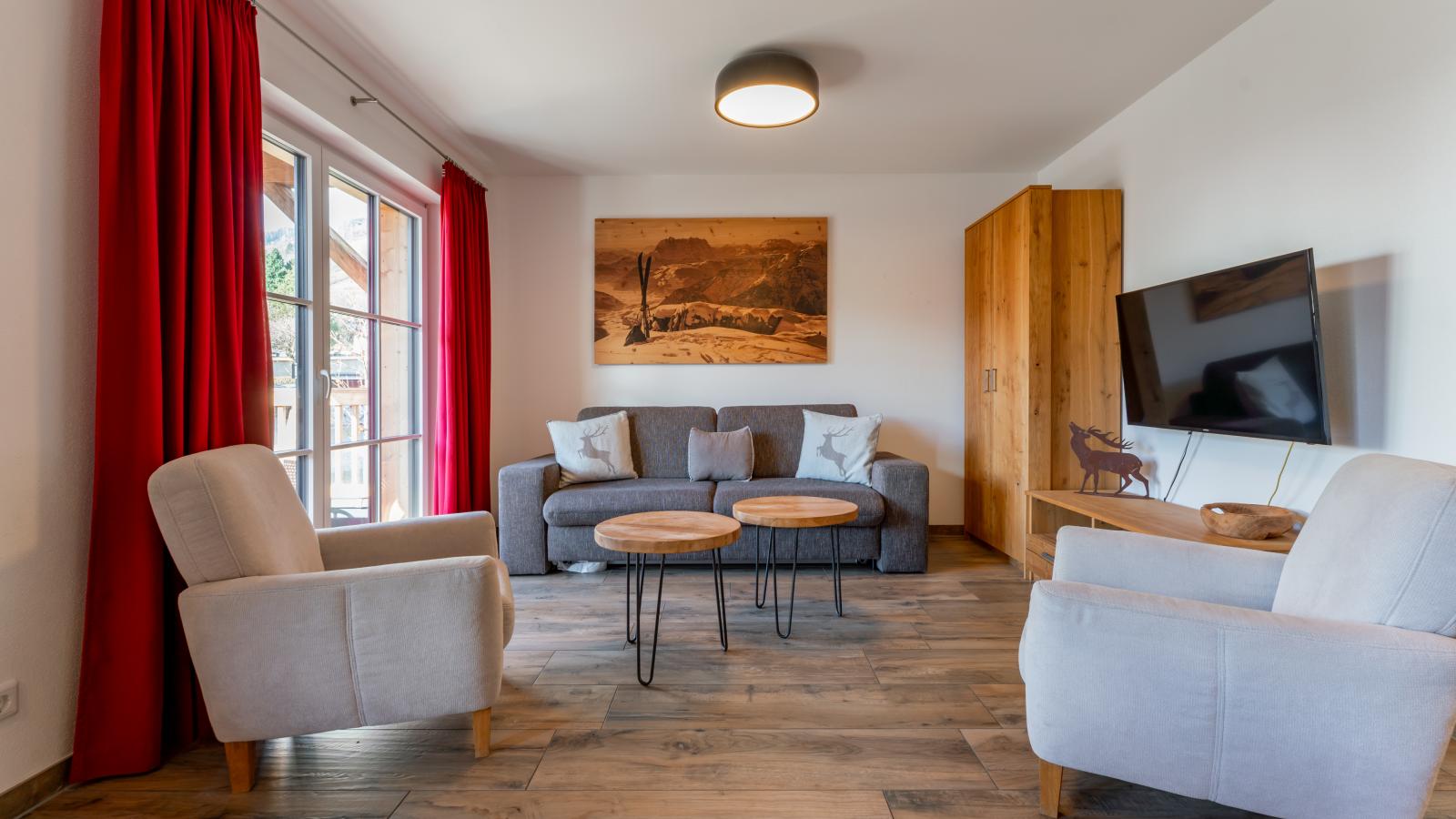 Tauern Suites Mitterwirt TOP 214-Woonkamer