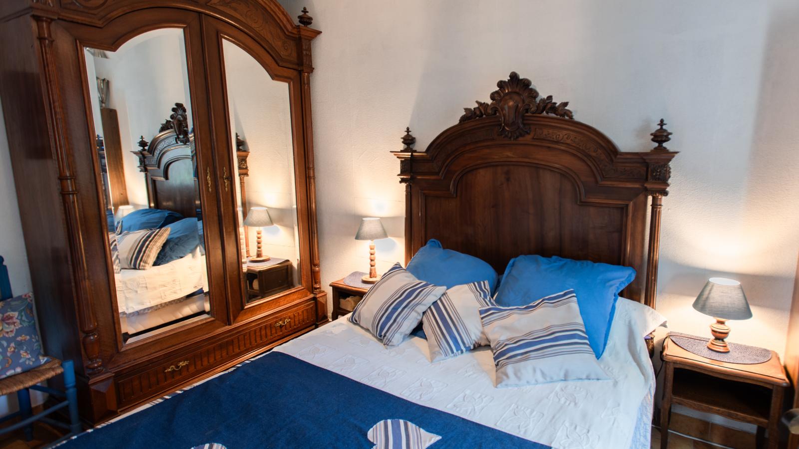Les Volets Bleus-Slaapkamer