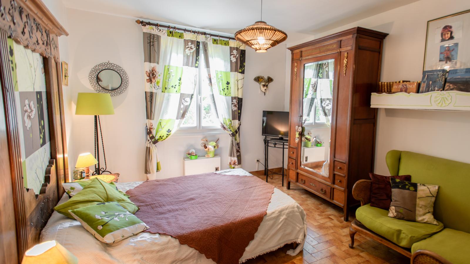 Les Volets Bleus-Slaapkamer