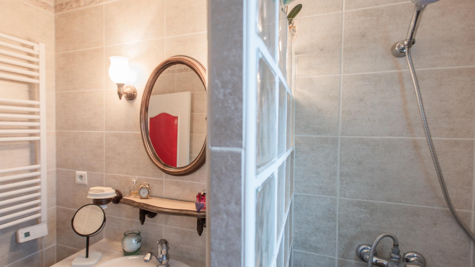Les Volets Bleus-Badkamer