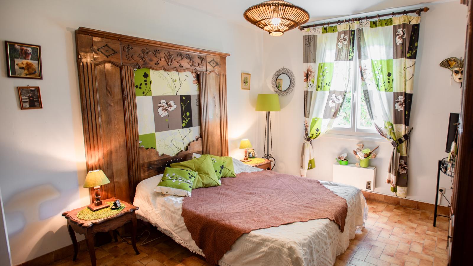 Les Volets Bleus-Slaapkamer