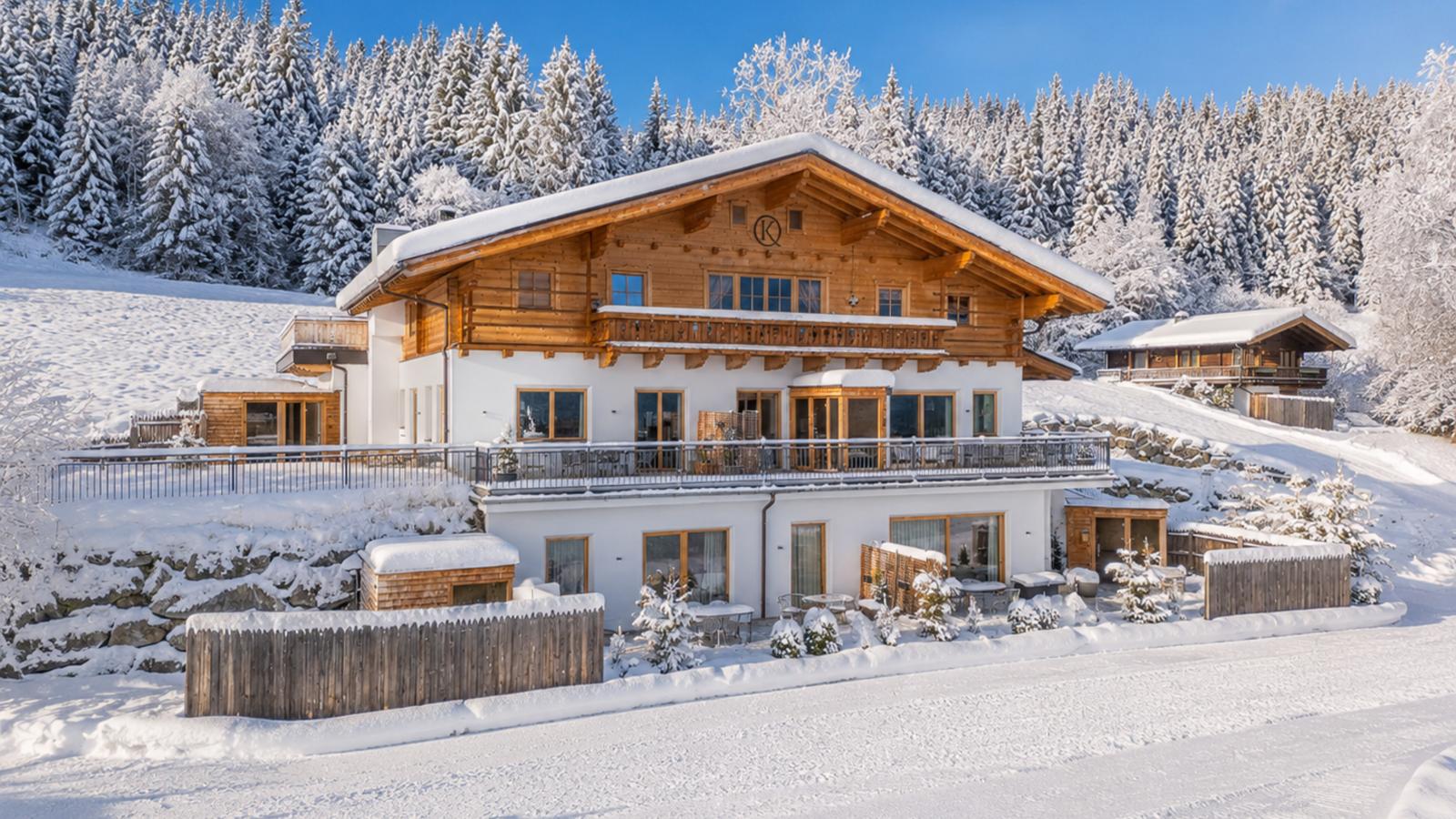 Premium Apartment Wildkogel - Außenbereich Winter
