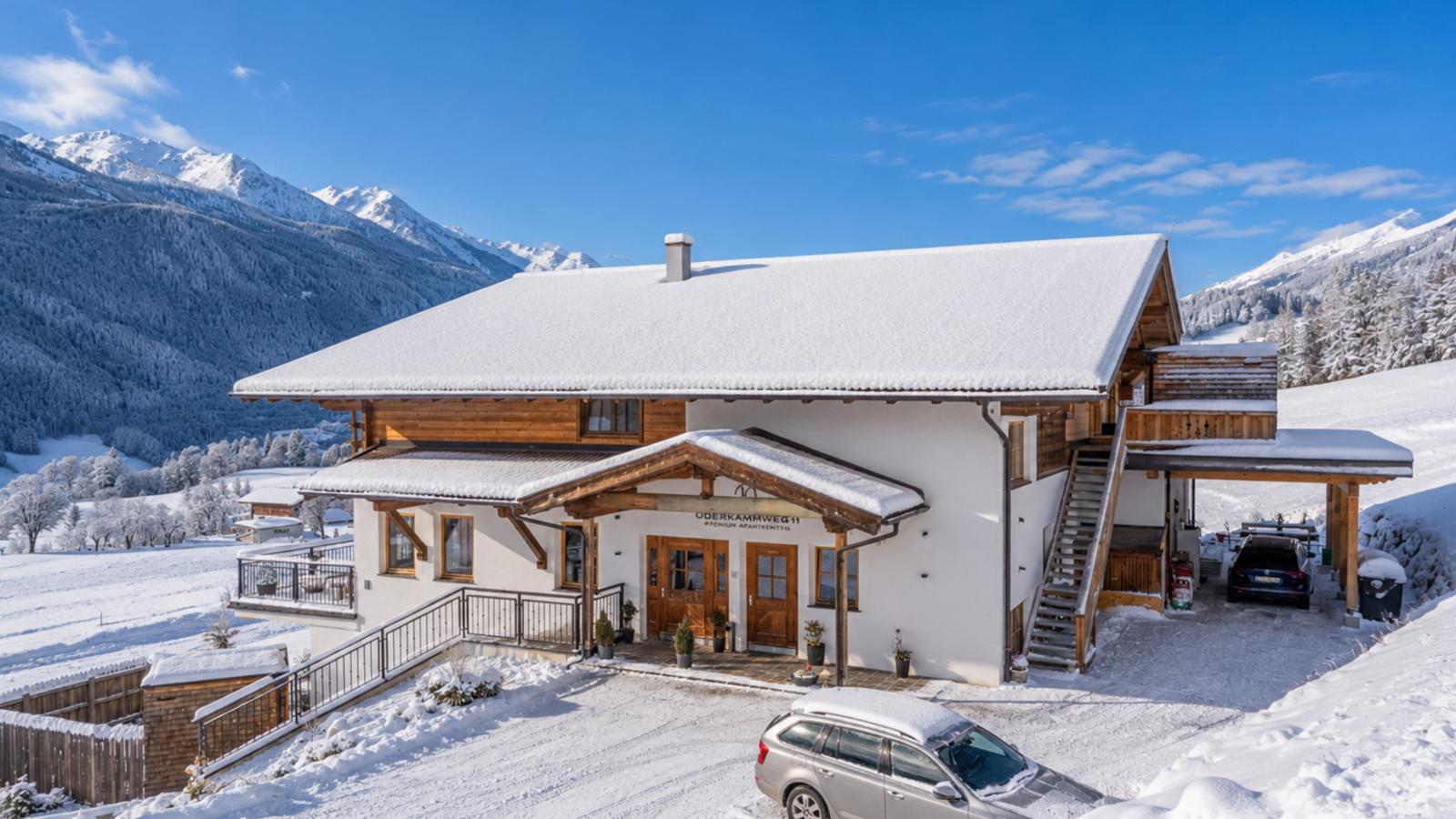 Premium Apartment Wildkogel - Außenbereich Winter