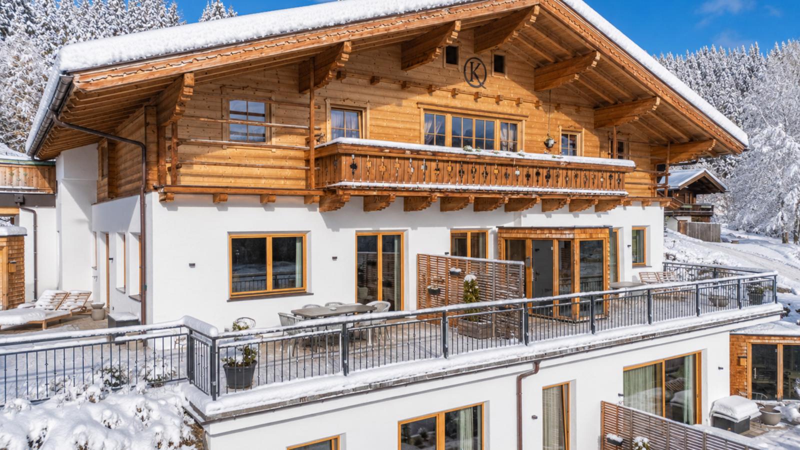 Premium Apartments AlmrauschEdelweiß - Außenbereich Winter