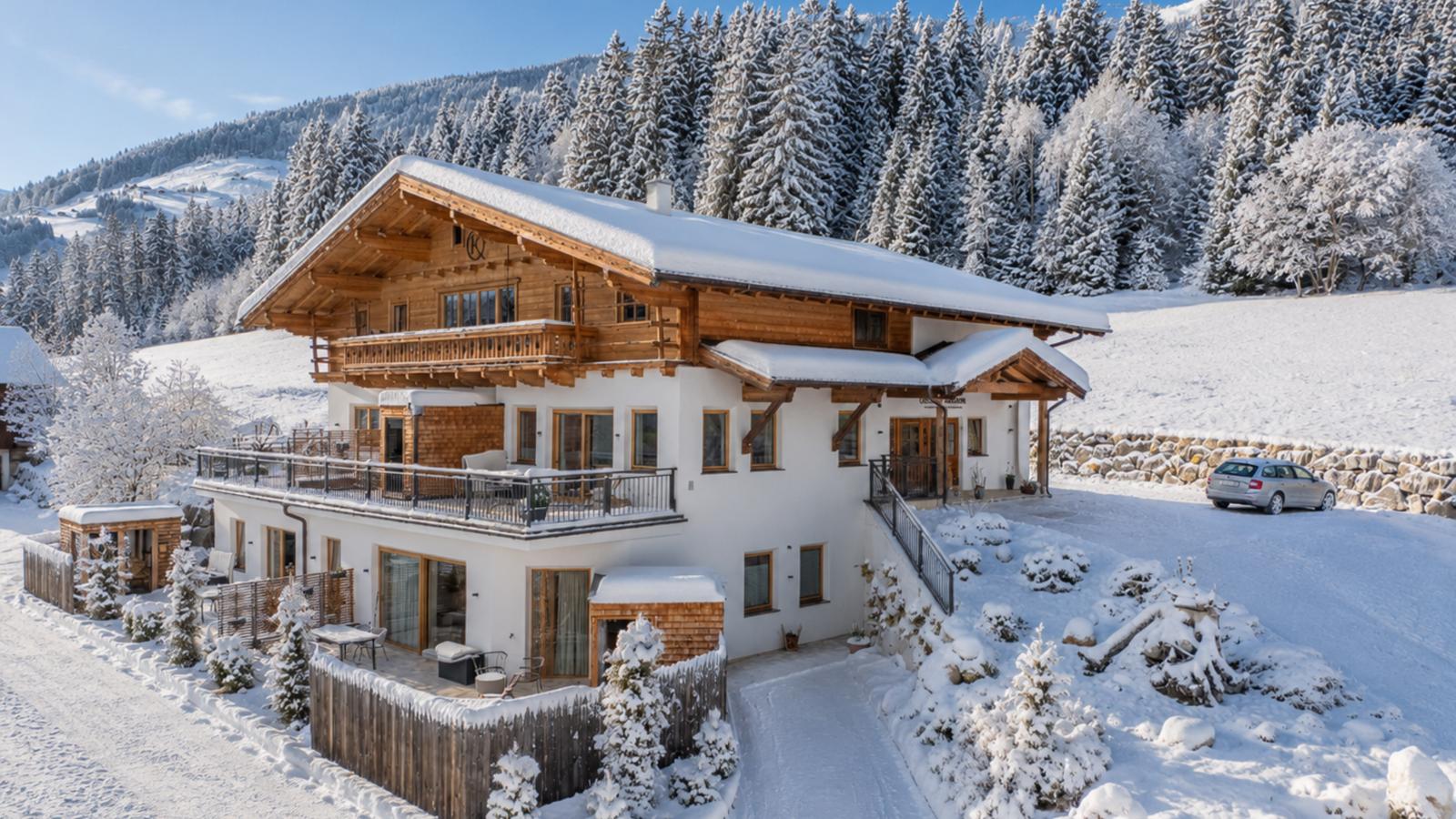 Premium Apartments AlmrauschEdelweiß - Außenbereich Winter