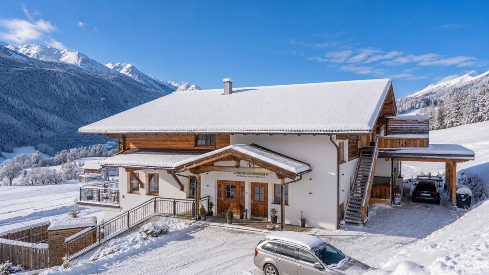 Premium Apartments AlmrauschEdelweiß - Außenbereich Winter