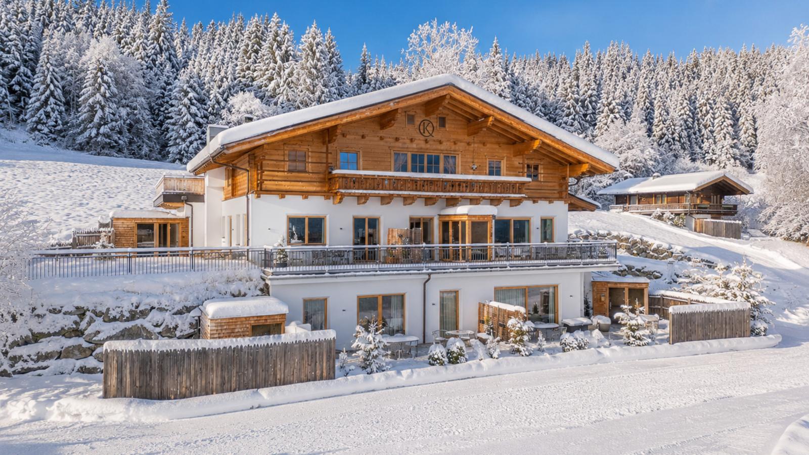 Premium Apartments AlmrauschEdelweiß - Außenbereich Winter