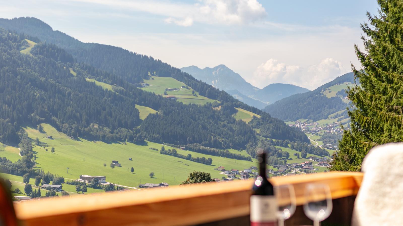 Sonnenhütte oben-Terrasbalkon