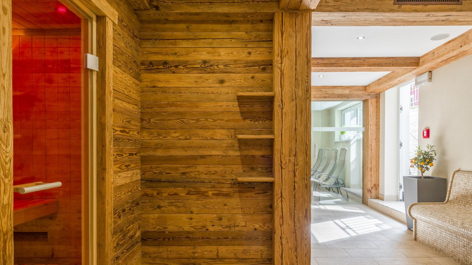 Next to the ski lift A 4-Sauna
