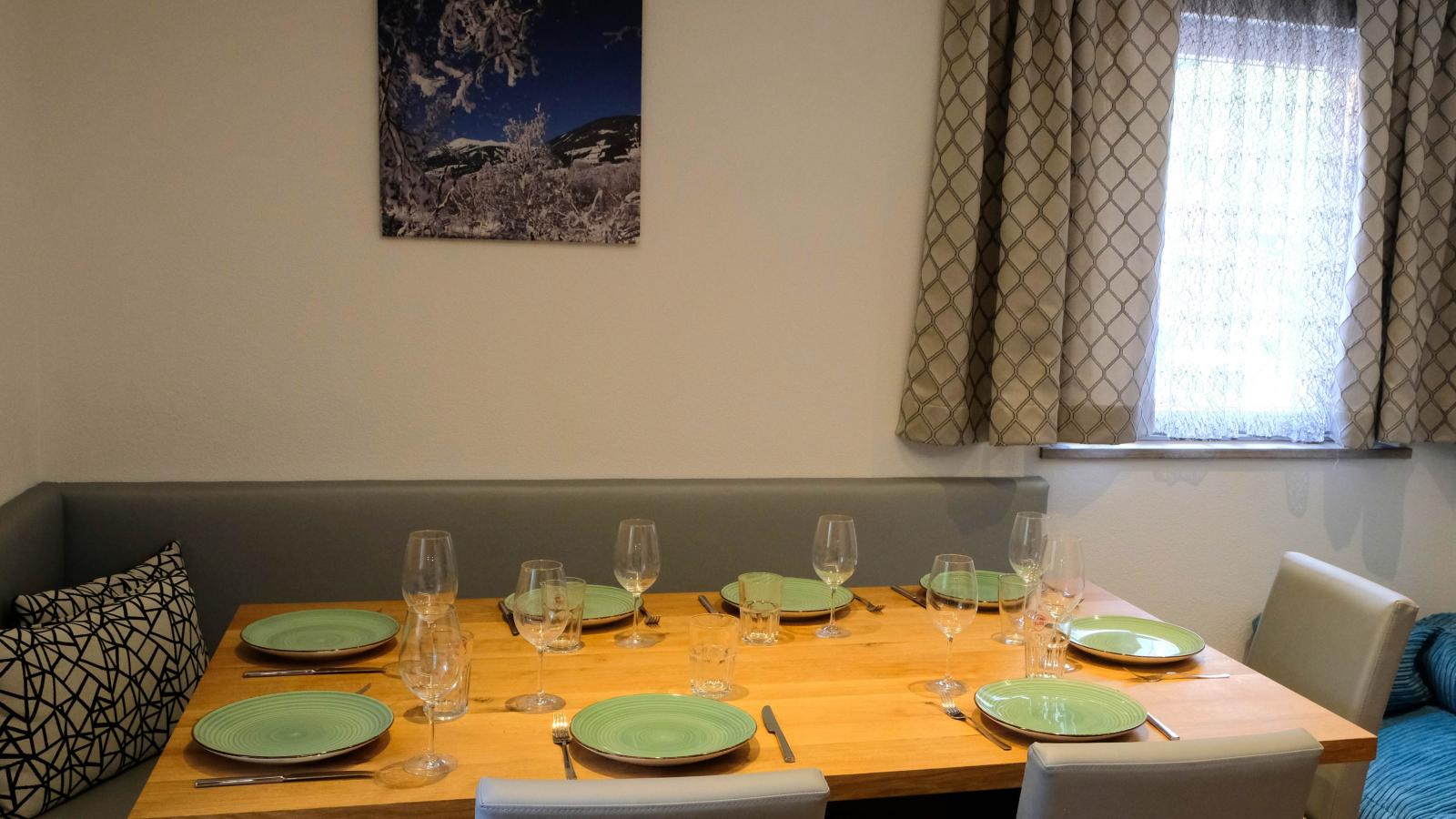Chalet Gandler-Salle à manger
