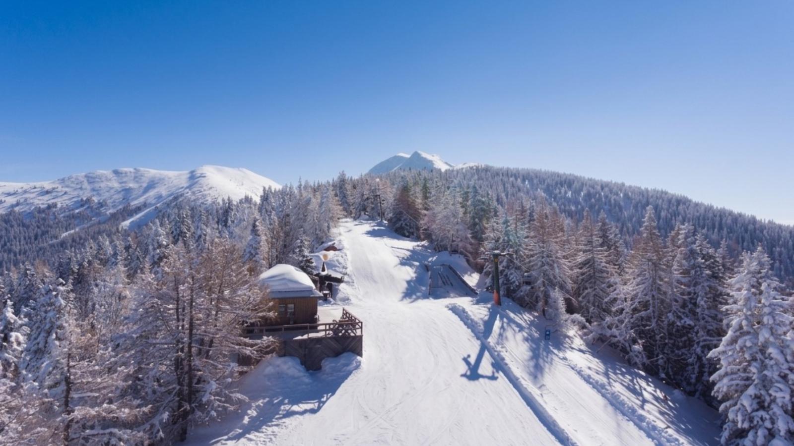 Adlerhorst - Gebied winter 1km