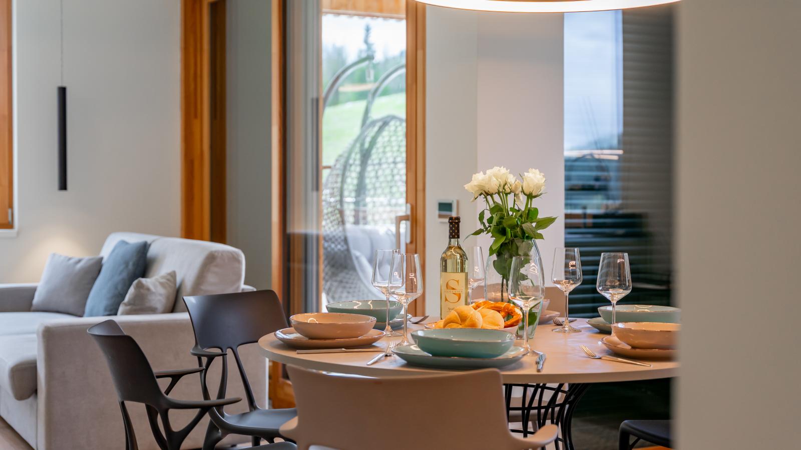 Sonnenalpe Nassfeld Allegra Joy-Eetkamer
