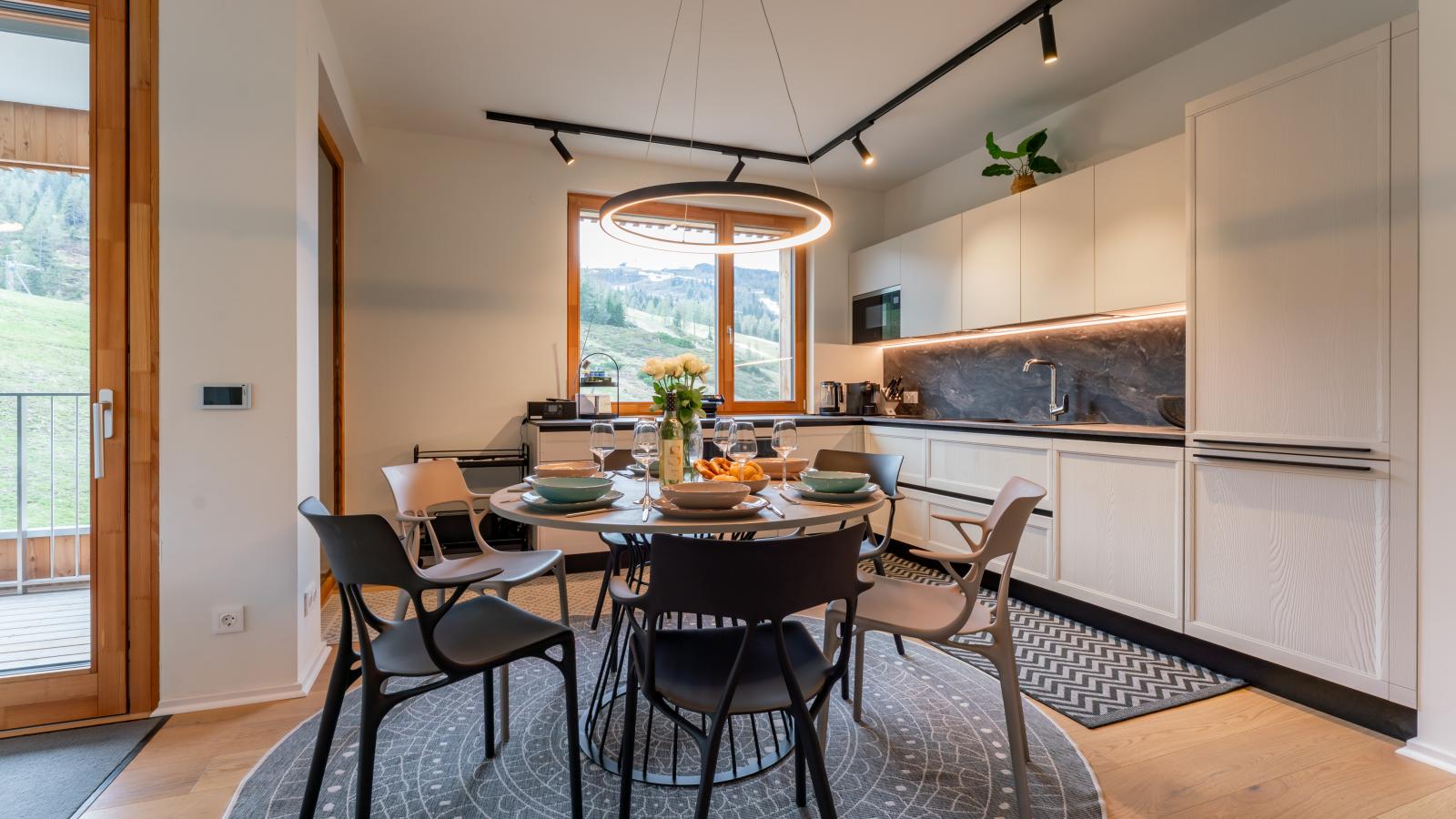 Sonnenalpe Nassfeld Allegra Joy-Eetkamer