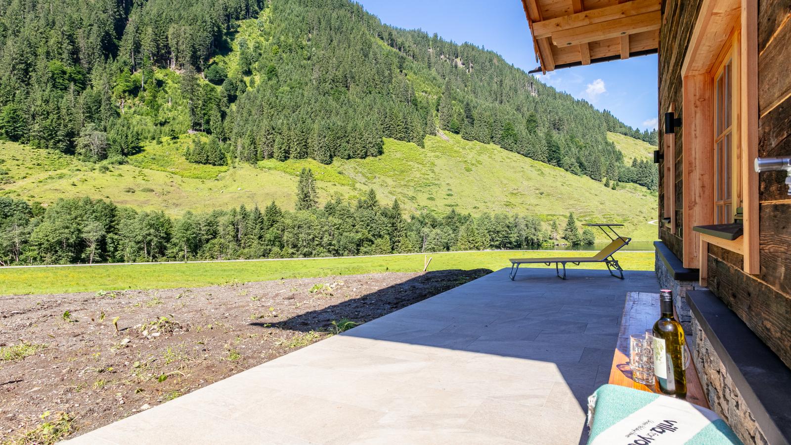 Heualm-Terrasbalkon