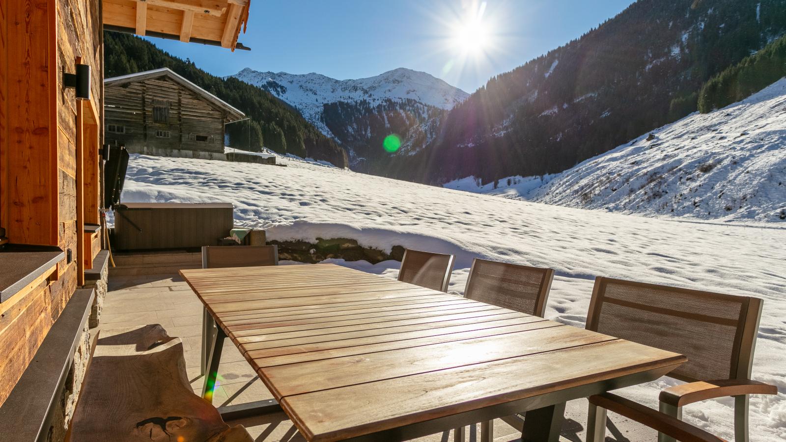 Heualm-Terrasse/Balkon