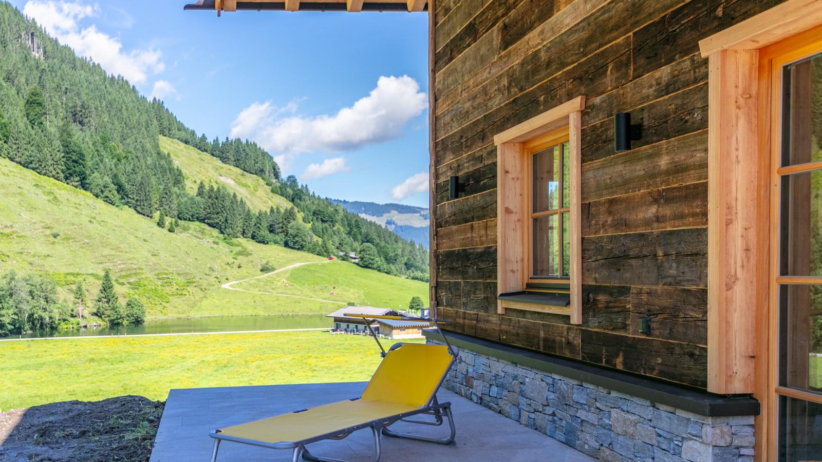 Heualm-Terrasbalkon