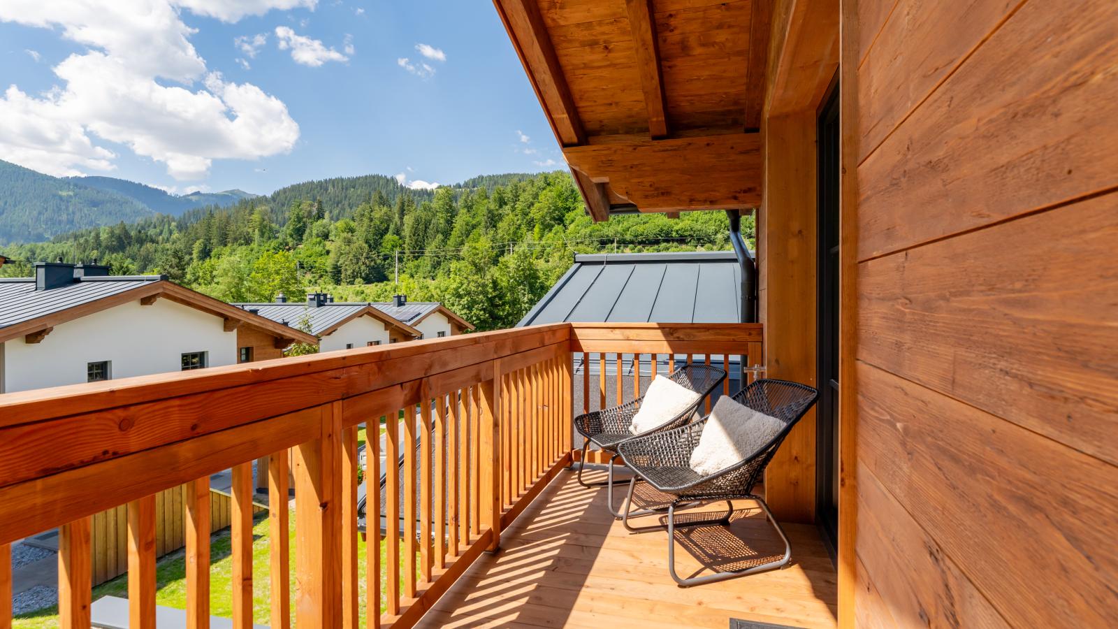 Tauernlodge Eben D3 - Terrasse/Balkon