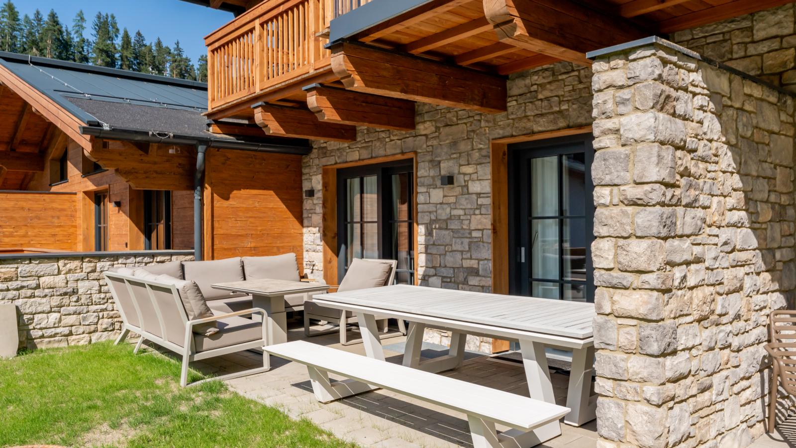 Tauernlodge Eben D3 - Terrasse/Balkon