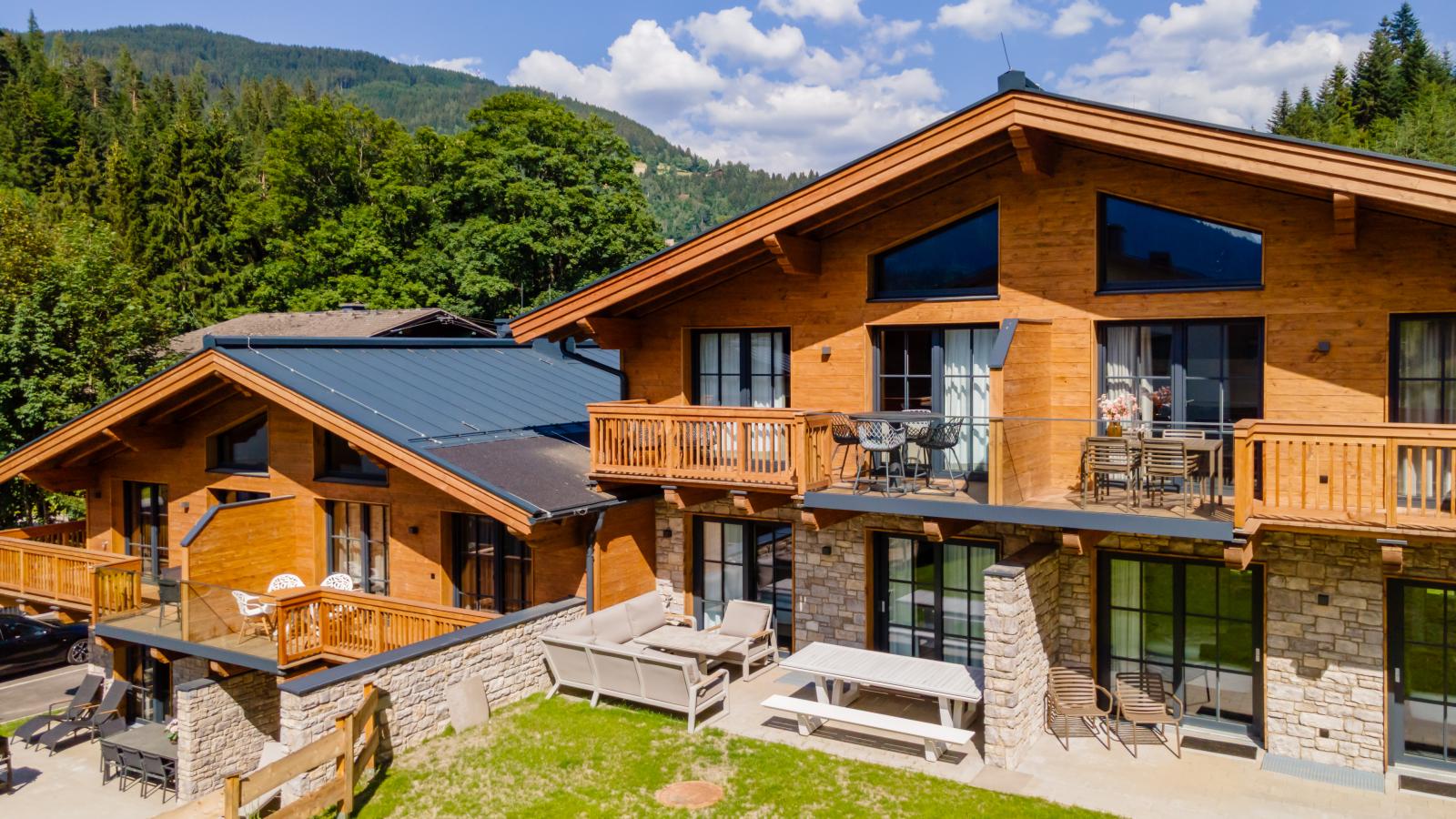 Tauernlodge Eben D3 - Außenbereich Sommer