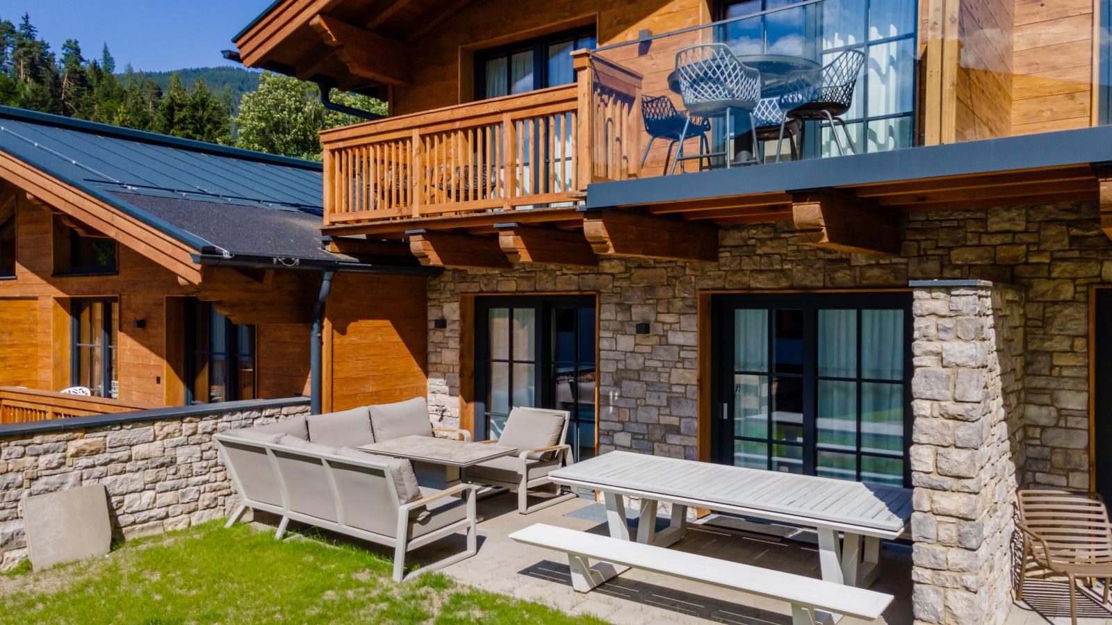 Tauernlodge Eben D3 - Terrasse/Balkon