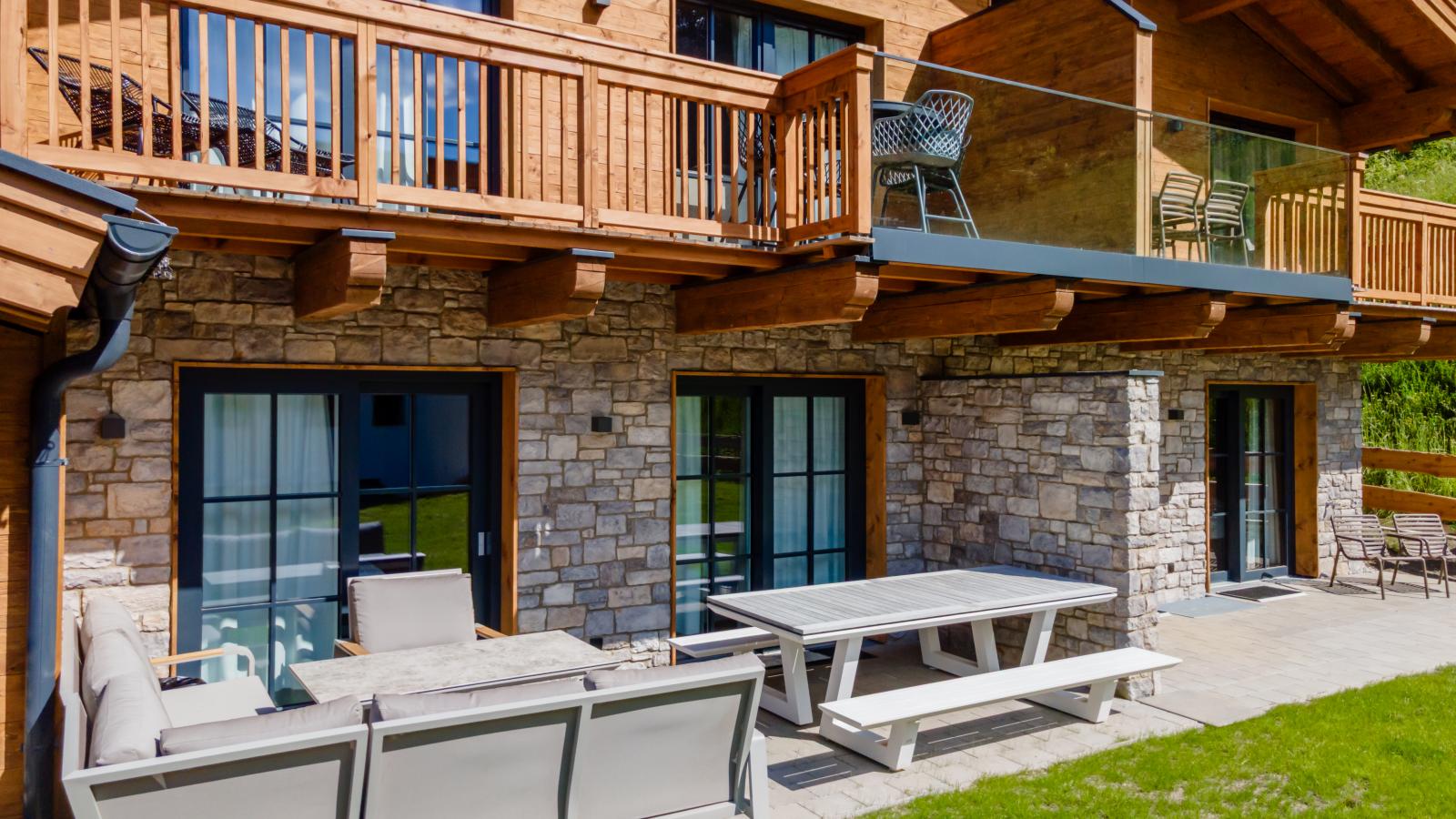 Tauernlodge Eben D3 - Terrasse/Balkon