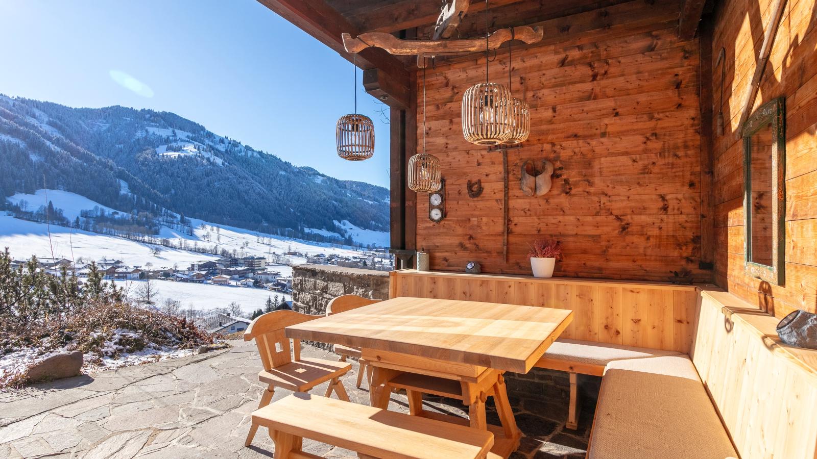 Kitzbüheler-Alpen Chalet-Terrace balcony