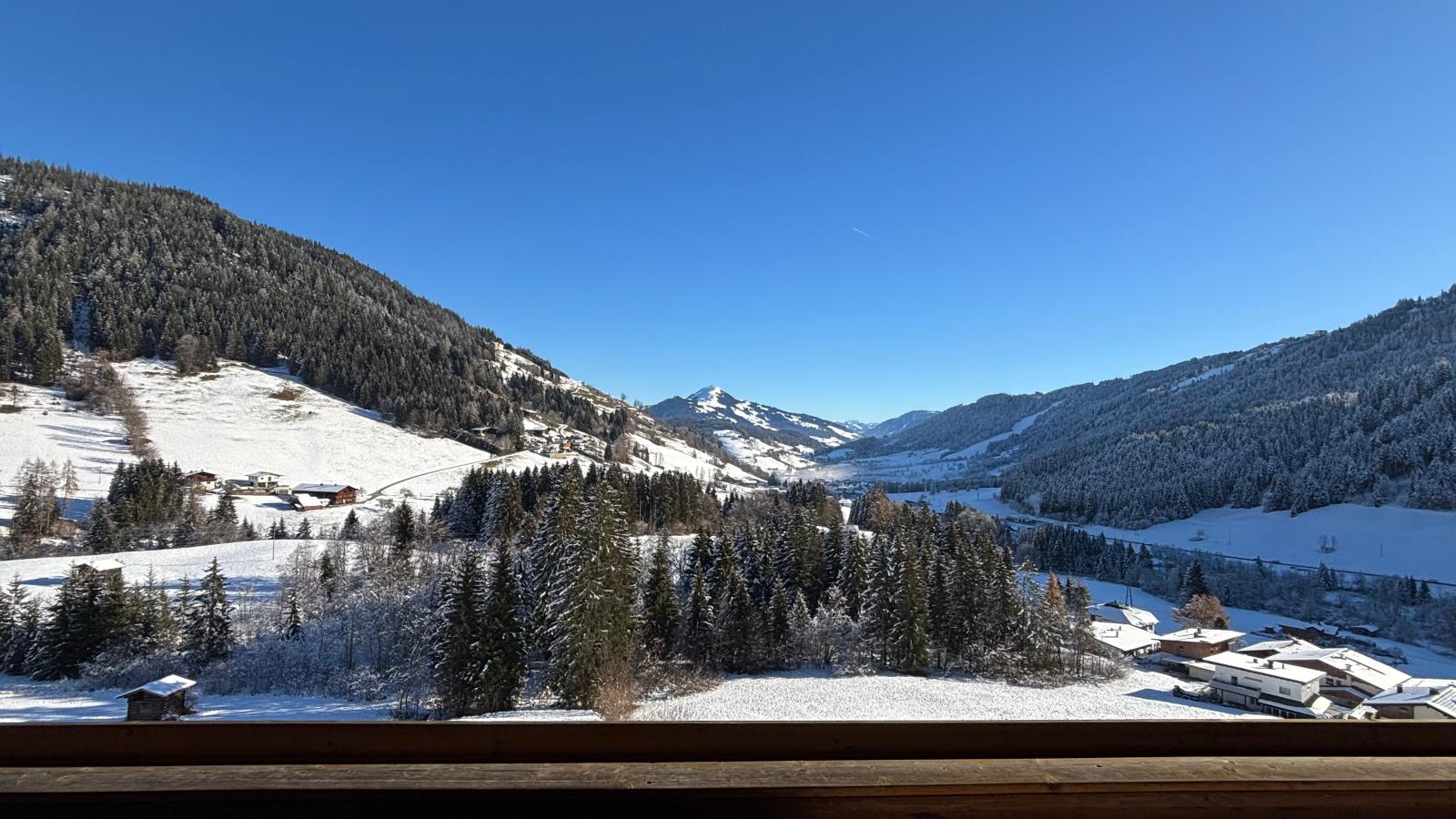 Landhaus Sonnenzauber-Uitzicht winter