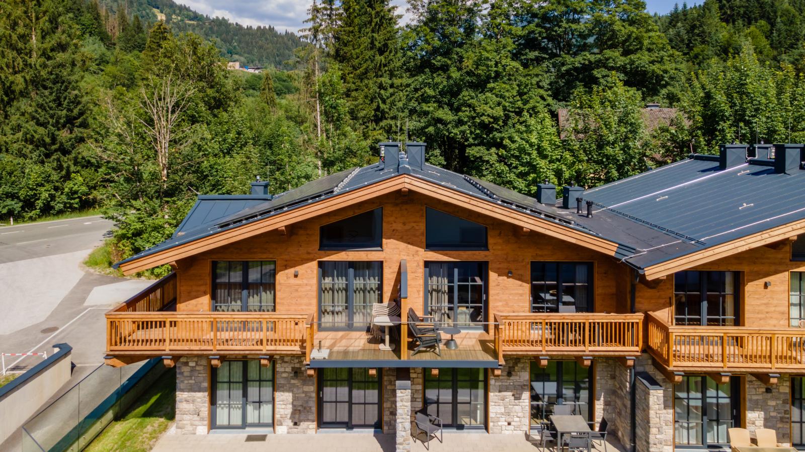Tauernlodge Eben A2 - Außenbereich Sommer