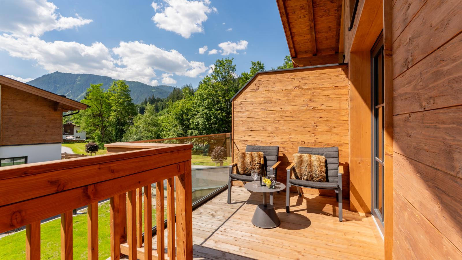 Tauernlodge Eben A2 - Terrasse/Balkon