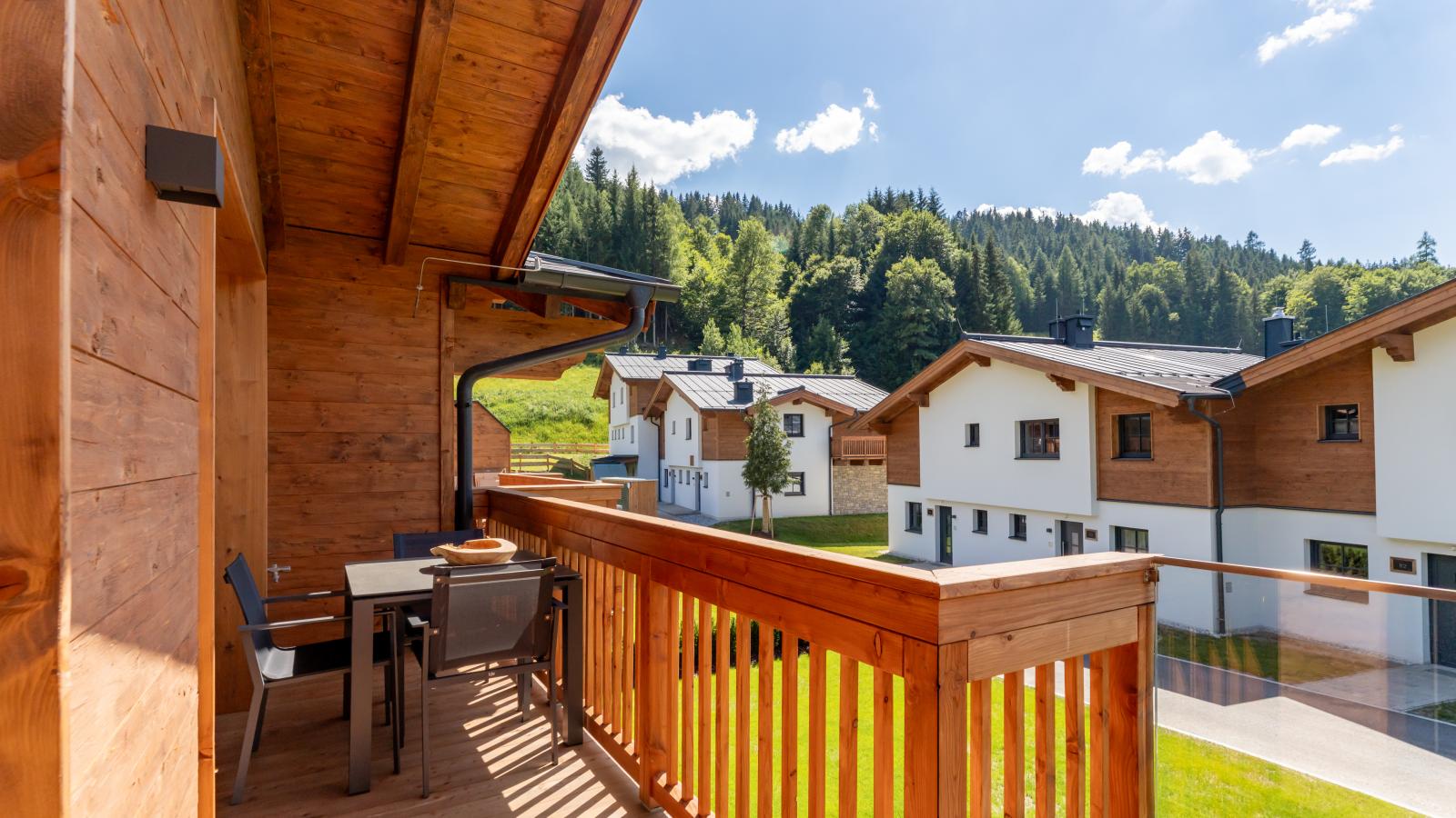 Tauernlodge Eben A2 - Terrasse/Balkon