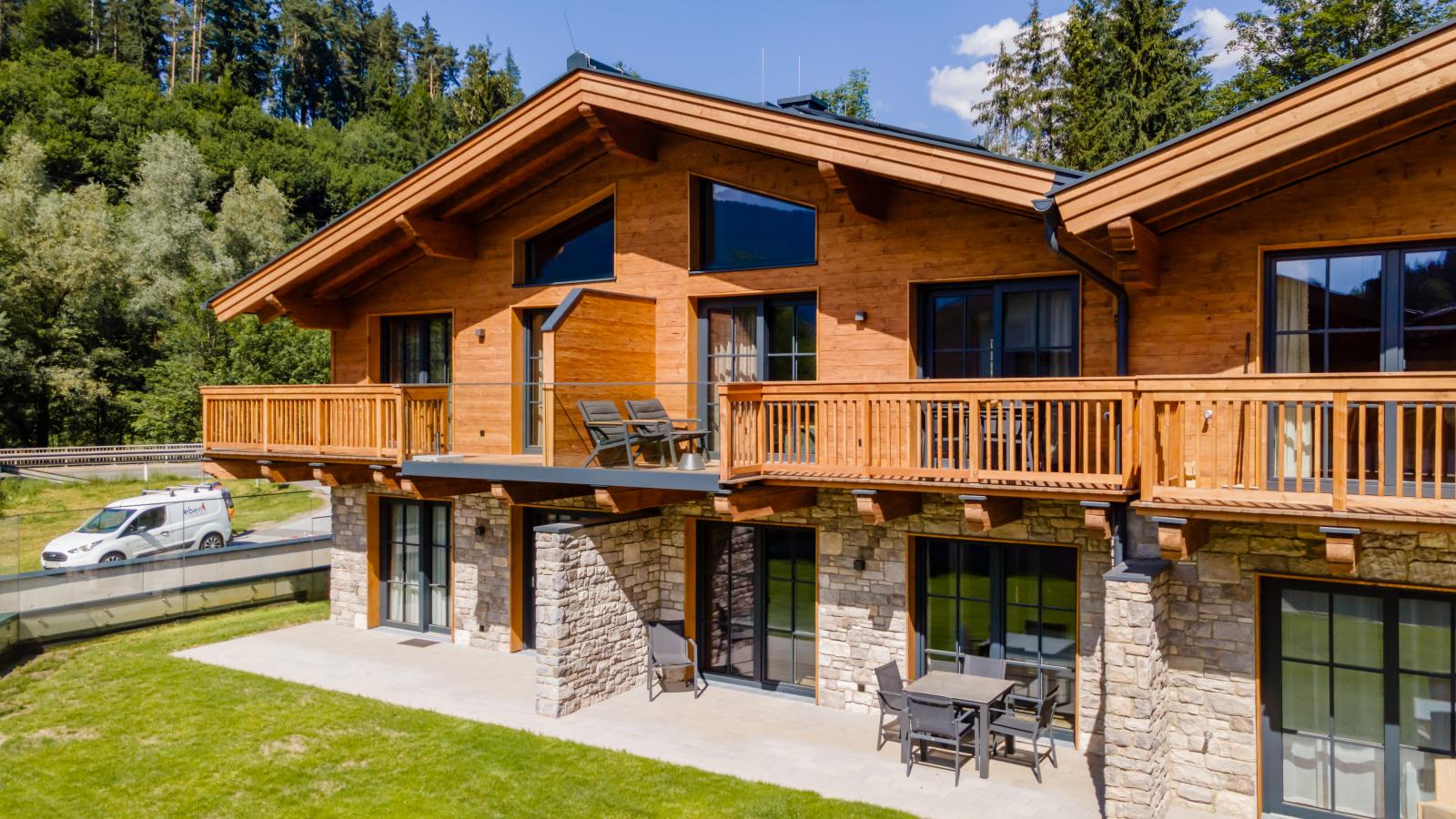 Tauernlodge Eben A2 - Außenbereich Sommer