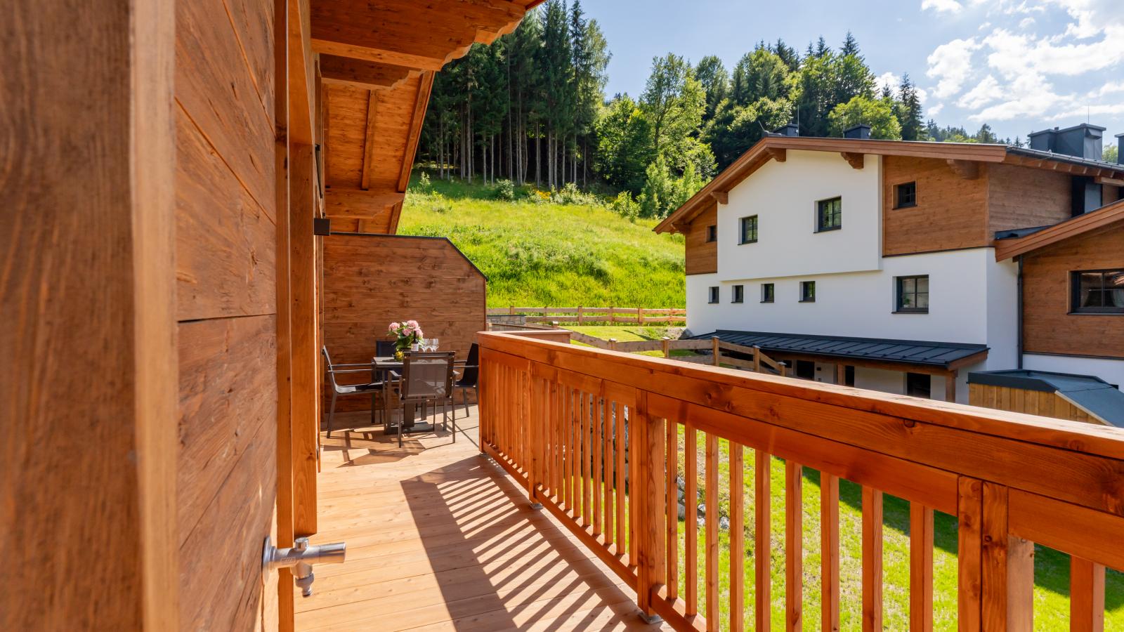 Tauernlodge Eben D1 - Terrasse/Balkon