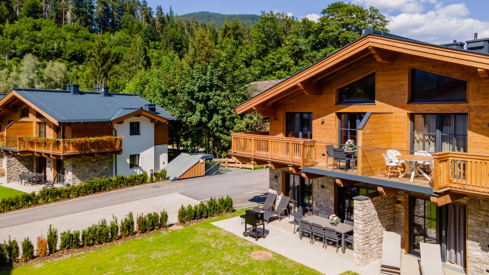 Tauernlodge Eben D1 - Außenbereich Sommer