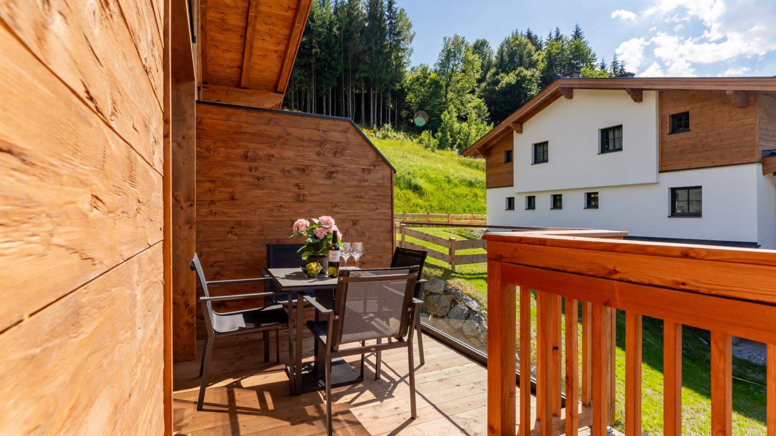 Tauernlodge Eben D1 - Terrasse/Balkon